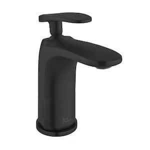 Sublime Single-Handle Single-Hole Bathroom Faucet in Matte Black