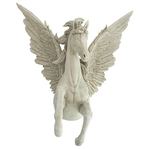 22 in. x 20 in. Divine Pegasus Winged Stallion Wall Sculpture