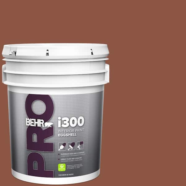 BEHR PRO 5 gal. #S180-7 True Copper Eggshell Interior Paint