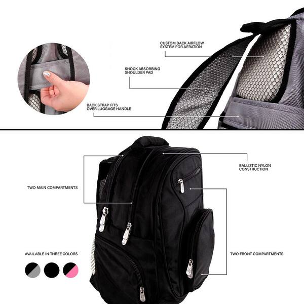 Georgia Bulldogs Business Laptop Backpack Elegant Casual Daypacks Outdoor Sports Rucksack School Shoulder Bag For Men Women 