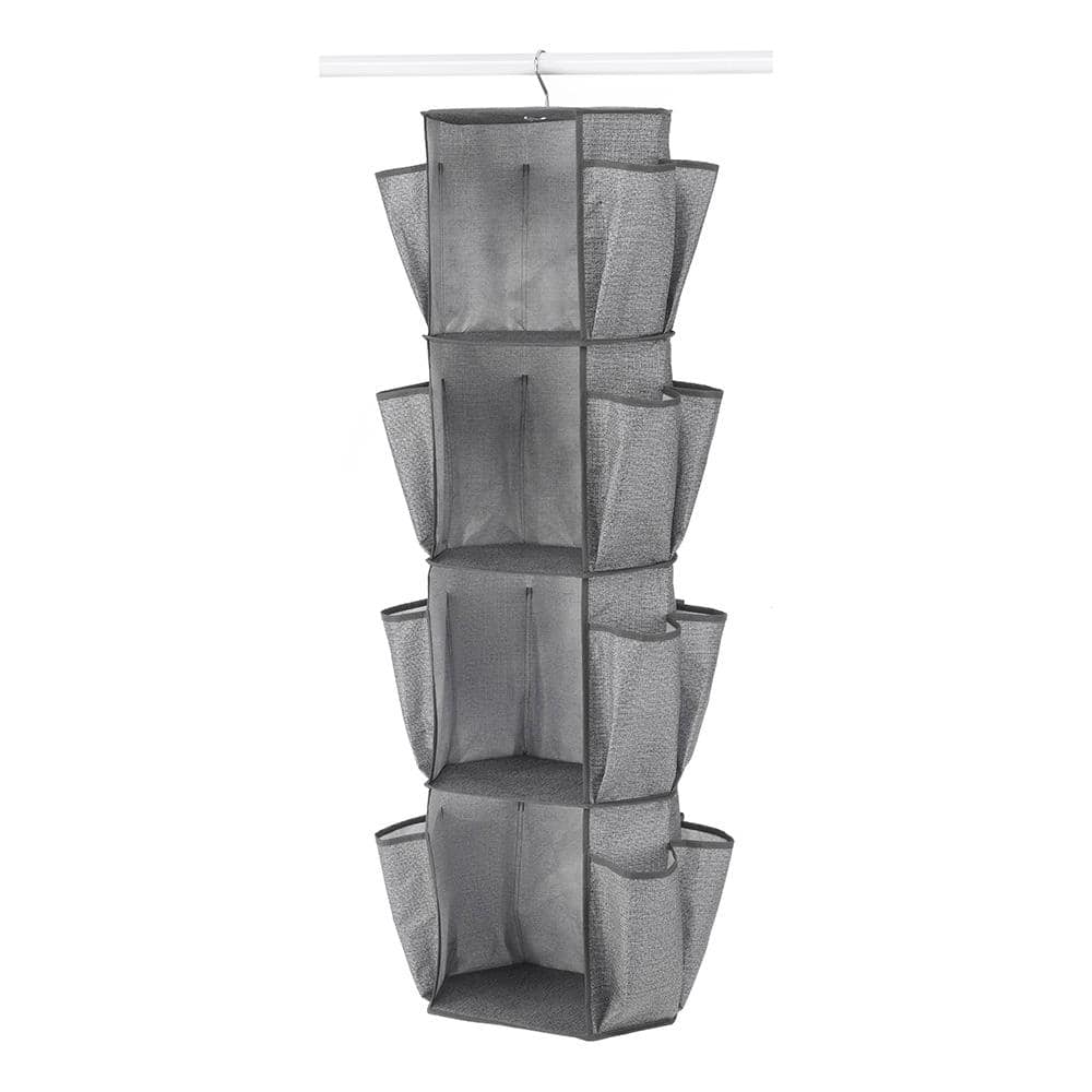 48 in. H Gray Acrylic Hanging Closet Organizer price history on PriceWatchPro