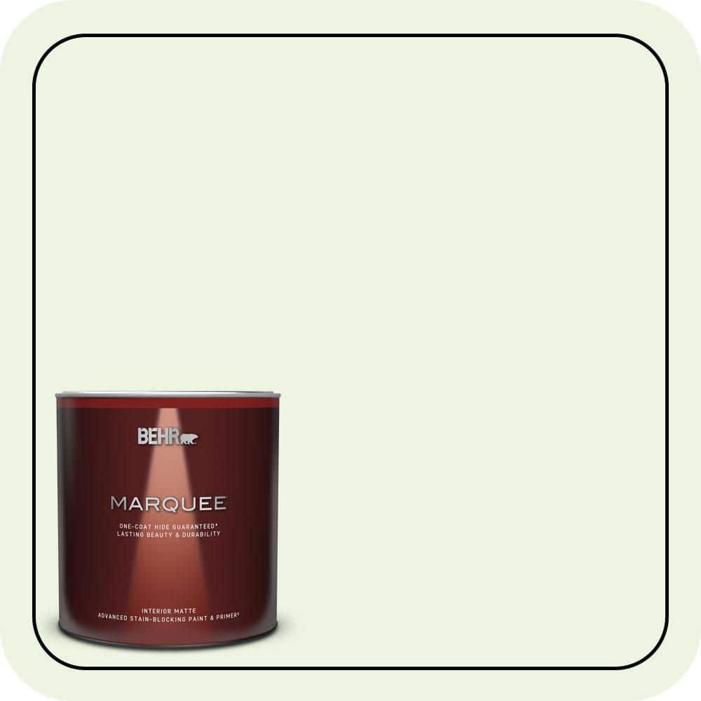 1 qt. #430A-1 Mint Hint Matte Interior Paint & Primer price history on PriceWatchPro