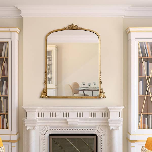 Metal Framed Accent Wall Mirror 384980web, Arch Mirror On Mantle