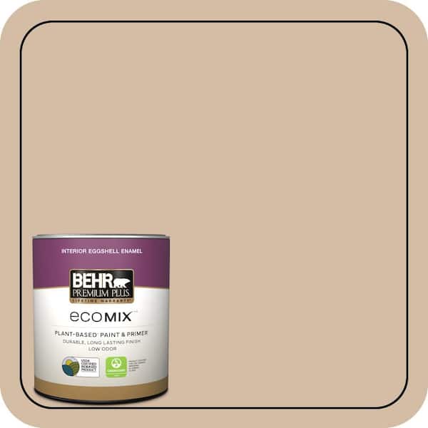 1 qt. #290E-3 Classic Taupe Eggshell Enamel EcoMix Plant-Based Interior Paint & Primer
