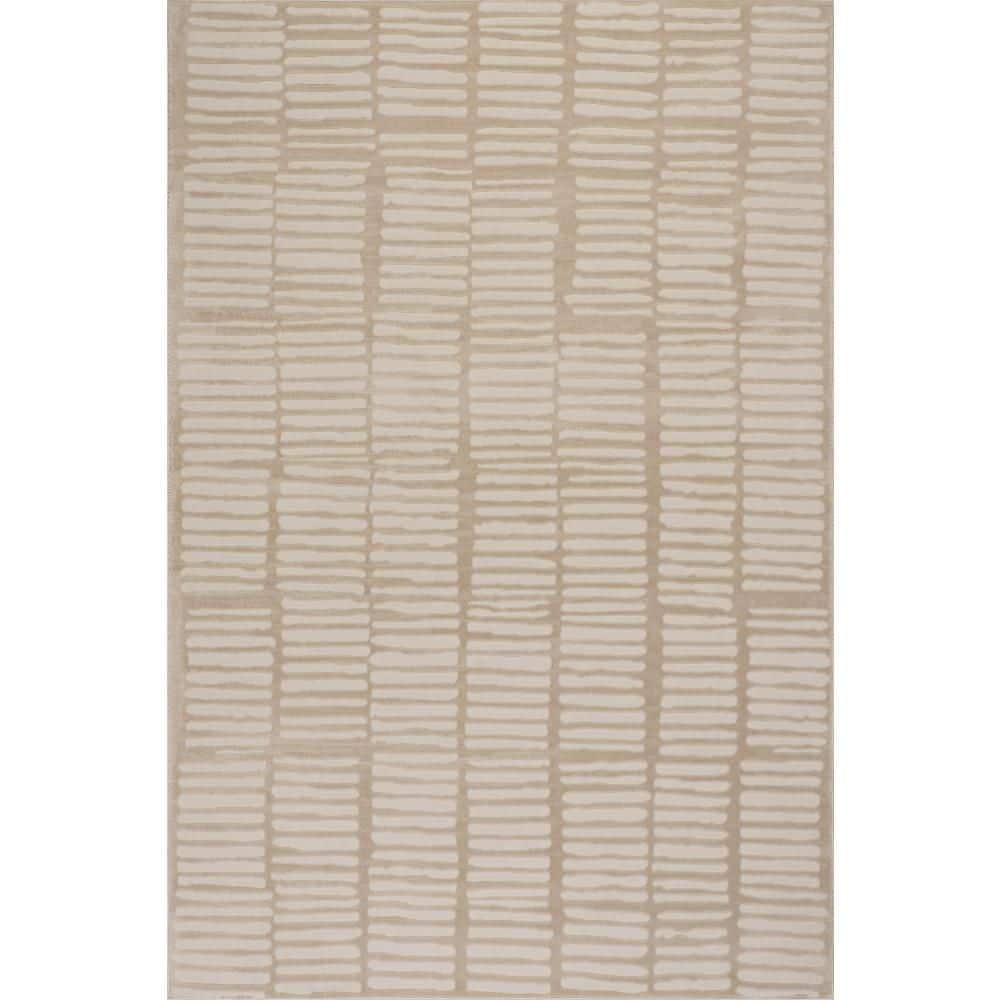 Cranbury Plush Textured Washable Cream 9 ft. x 12 ft. Indoor Area Rug price history on PriceWatchPro