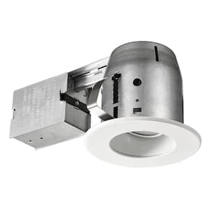 Slimline Integrated LED 4 in Round  Canless Recessed Light for Kitchen Bathroom Livingroom, White Soft White