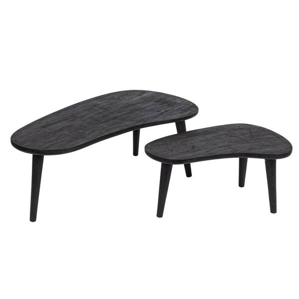 47.24 in. Oak Oval 100 Solid Wood Capsule Centre Coffee Table with 2 Storage Drawers