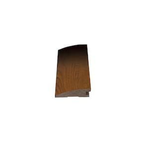 European White Oak Hot Stone 9/16 in. T x 2 in. W x 78 in. L Flush Reducer Solid Wood Molding