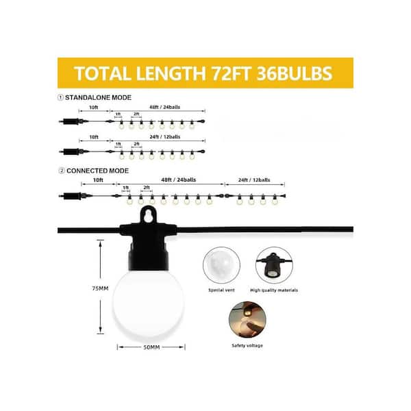 12 ft.x 20 ft. Gray Patio Outdoor Gazebo for Backyard Hardtop Aluminum Frame with Hooks, Netting, Curtain 36-Lights