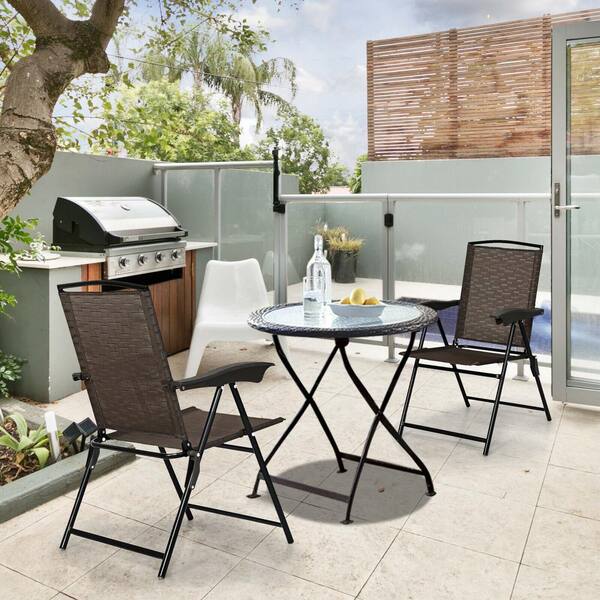 テーブル・チェア・ハンモック Backside summit design. 2second2plate2 UPLAND Brown Wicker Hanging Double-Seat Patio Swing Chair