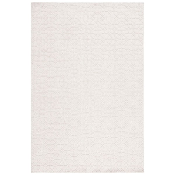 SAFAVIEH Audrey 4 ft. x 6 ft. Ivory Classic Textured Area Rug