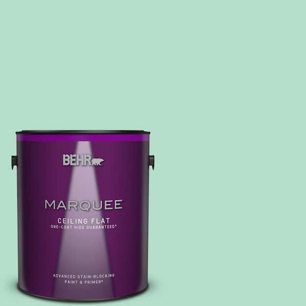 BEHR MARQUEE 1 gal. #MQ4-18 Free Spirit One-Coat Hide Ceiling Flat Interior Paint & Primer