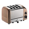 Dualit New Gen 4-Slice Copper Wide Slot Toaster with Crumb Tray 47440 ...