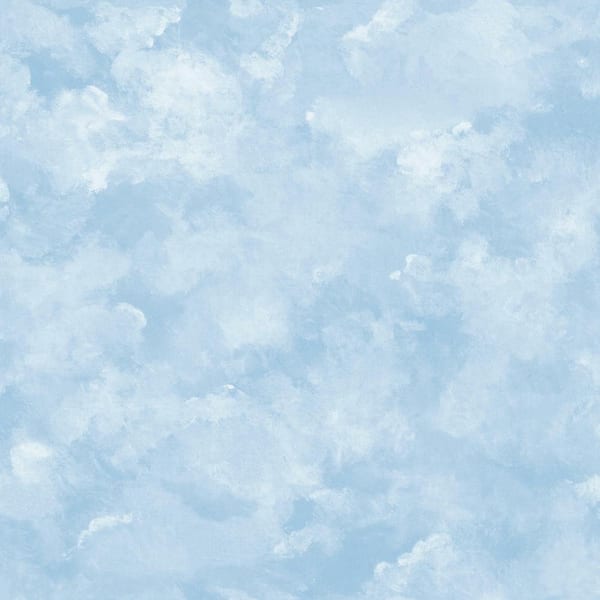 York Wallcoverings 34 sq. ft. Atrium Clouds Premium Peel and Stick Wallpaper