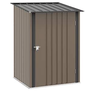 3.3 ft. W x 5 ft. D Metal Storage Shed with Double Lockable Doors (11 sq. ft.)