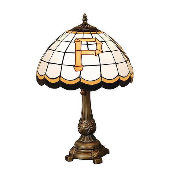 The Memory Company MLB 19.5 in. Antique Bronze Pirates Tiffany Table Lamp  MLB-PPI-500 - The Home Depot