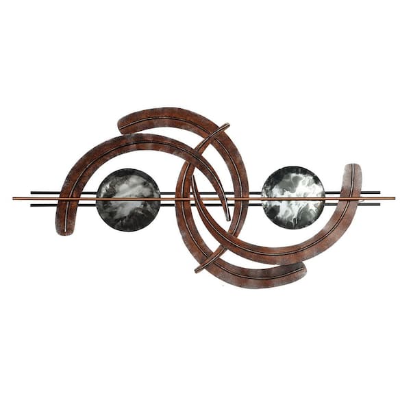 StyleCraft Orbital 3-Piece Unframed Poster 19 in. x 40 in.