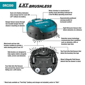 18-Volt X2 LXT Lithium-Ion (36-Volt) Brushless Cordless Robotic Vacuum Kit (5.0Ah)