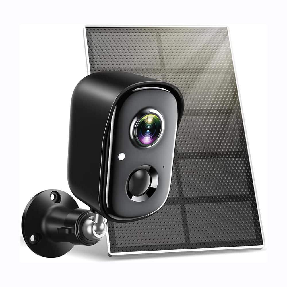 2K WiFi Security Cameras Wireless Outdoor with Solar Panel AI Motion Detection Spotlight Siren Alarm Color Night Vision price history on PriceWatchPro