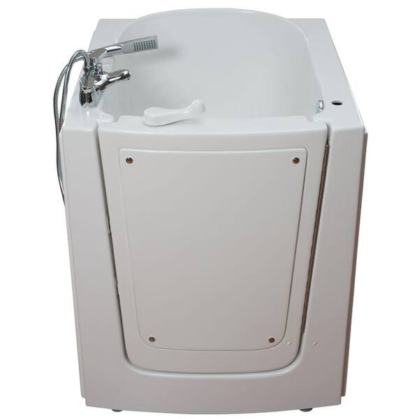 Ella Front Entry 2.75 ft. x 38 in. Walk-In Soaking Bathtub in White with Right Hinge Outswing Door