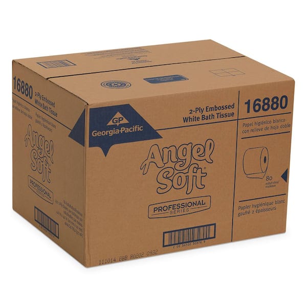Angel Soft Ps Premium Septic Safe White 2-Ply Toilet Paper (450