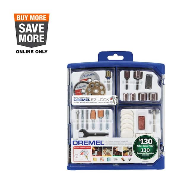 Rotary Tool Accessory Kit (130-Piece)