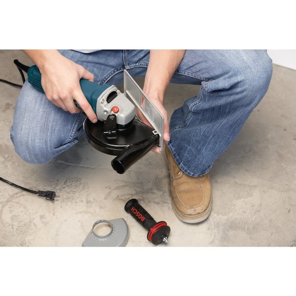 Bosch 13 Amp 5 in. Variable Speed Angle Grinder GWS13-50VS - The Home Depot