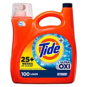154 fl. oz. Ultra-Oxi Liquid Laundry Detergent (100-Loads)