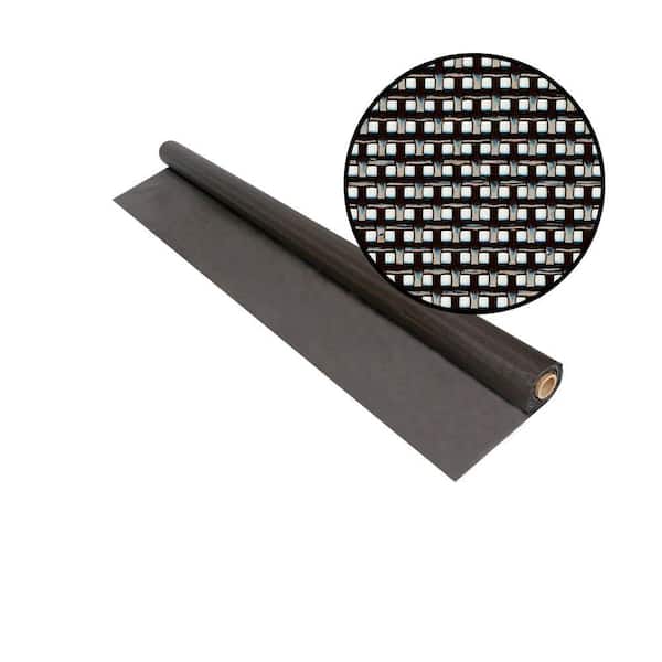 36 in. x 50 ft. Brown SunTex 80