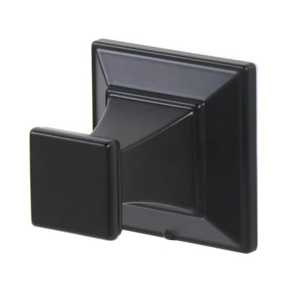 Lorent Robe Hook in Matte Black