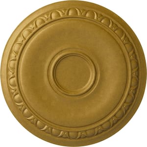 24-1/4 in. x 1-1/2 in. Capupto Urethane Ceiling Medallion (Fits Canopies upto 6 in.), Pharaohs Gold