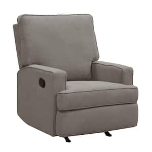 Shelly Rocker Recliner Chair, Taupe
