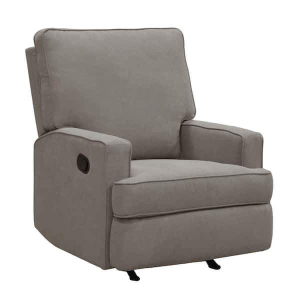 BABY RELAX Shelly Rocker Recliner Chair, Taupe