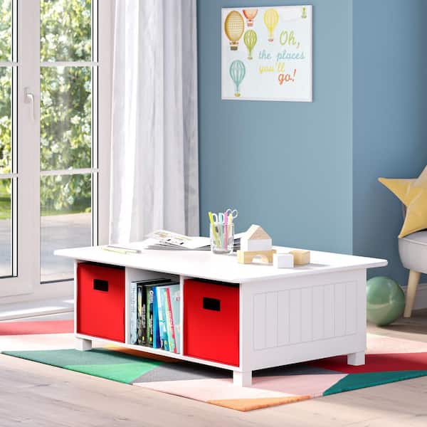 kids storage play table