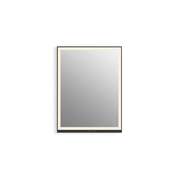 KOHLER Collage 24 in. x 32 in. Lighted Left-Hinged Rectangular Medicine Cabinet with Mirror