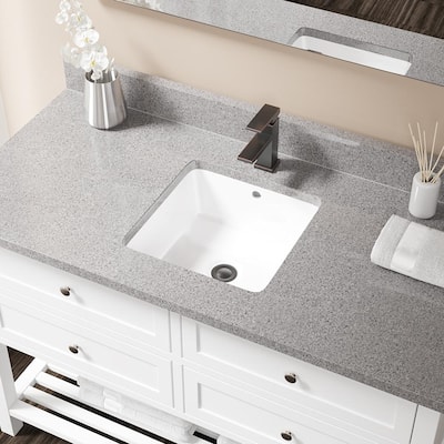 Porcelain - Undermount Bathroom Sinks - Bathroom Sinks - The Home Depot