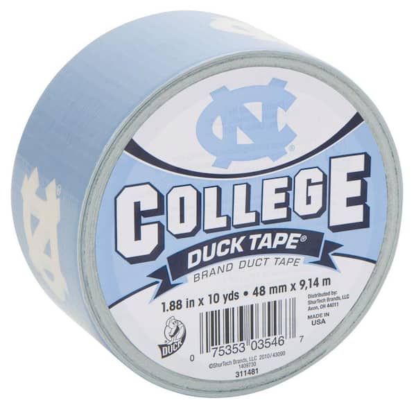 Duck College 1-7/8 in. x 30 ft. University of North Carolina Duct Tape (6-Pack)