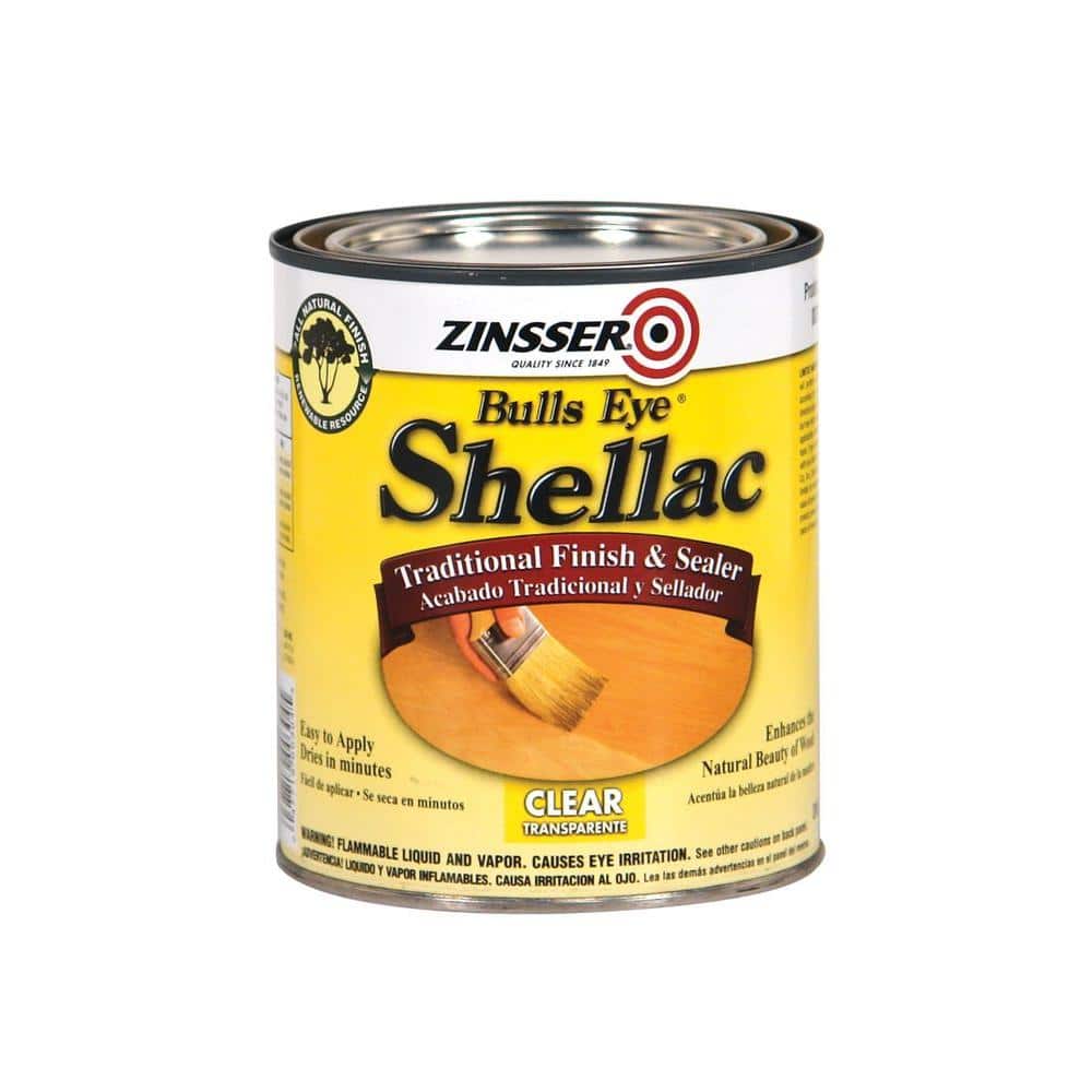 Zinsser 1-Qt. Clear Shellac Traditional Finish and Sealer (Case of 4)