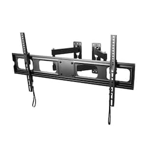 37 in. to 70 in. Full Motion Mount for Corner or Flat Wall Install, 88 lbs.