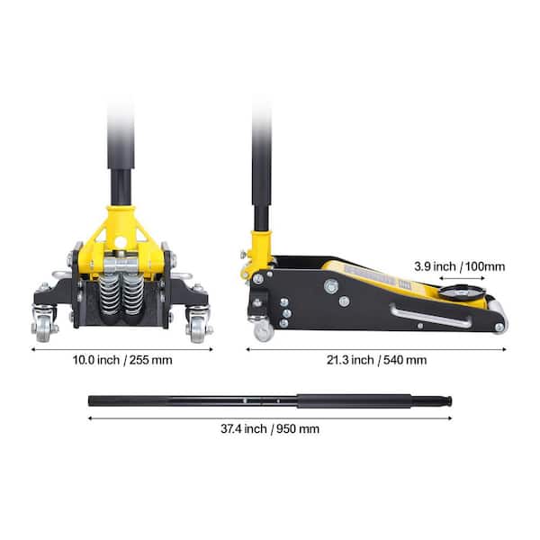 VViViD 2 Ton Hydraulic Floor Jack - Low Profile Fiji - View #14