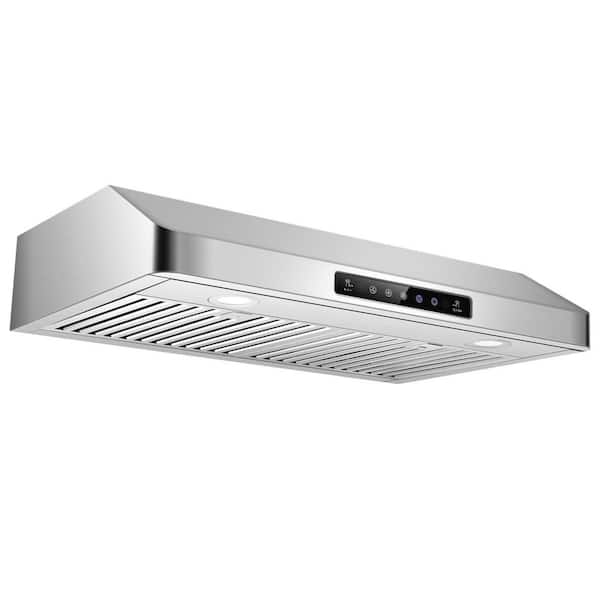 30 in. Under Cabinet Range Hood 700CFM, 3-Speed fan, 3-Way Ventilation, 3-Min Delay Shutdown, Kitchen Stove Vent Hood