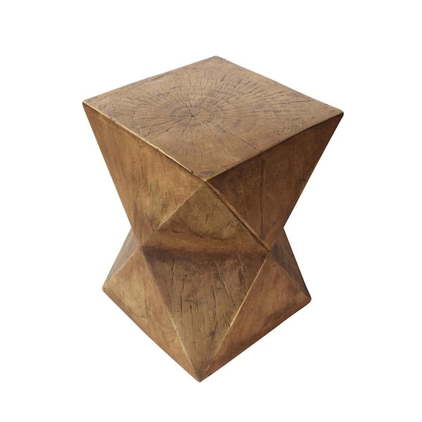 Noble House Manuel Light-Weight Concrete Accent Table, Natural