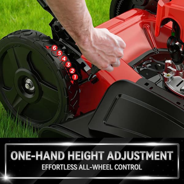 PowerSmart 21 in. 144cc OHV 4-stroke engine 2-in-1 side discharge
