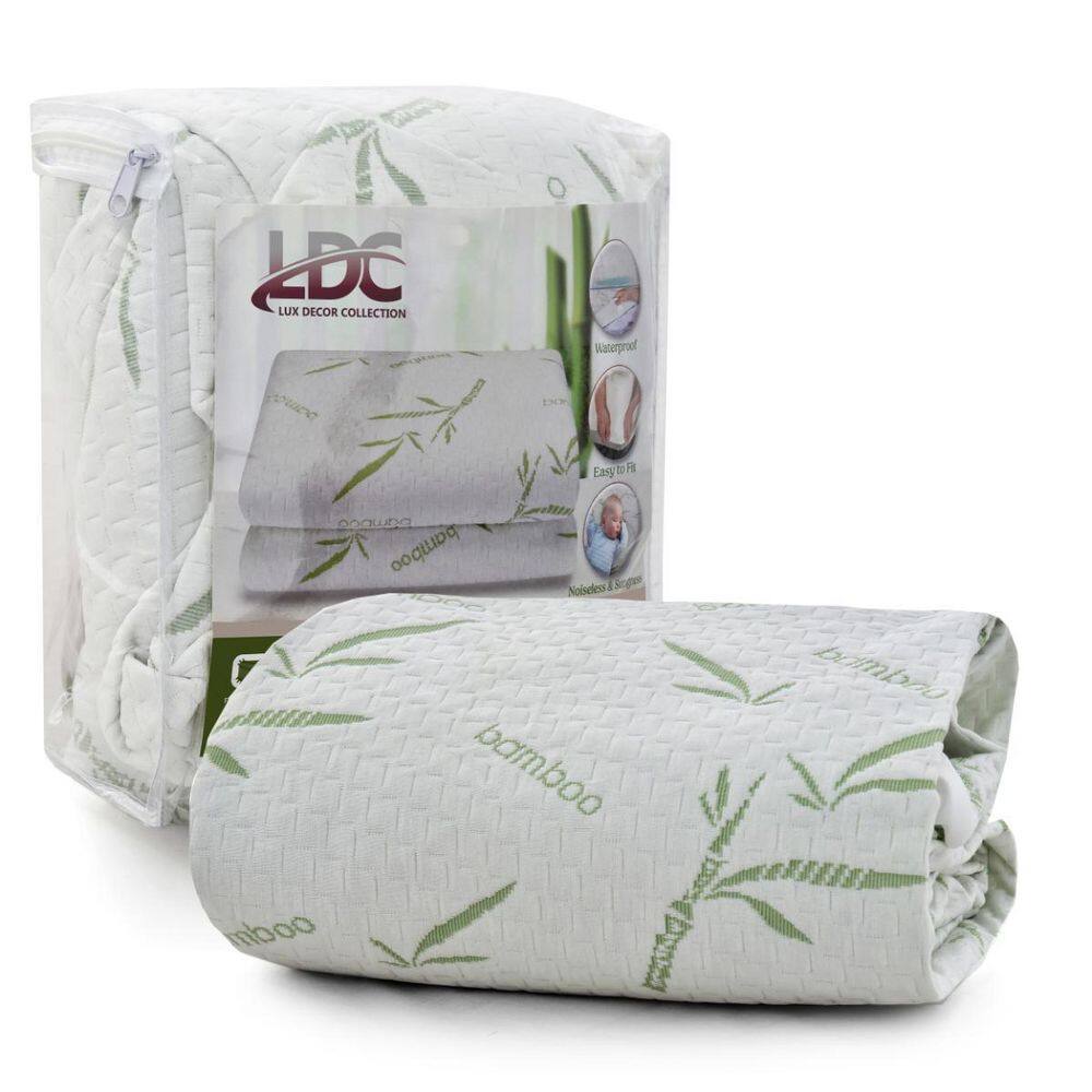 Lux Decor King Bamboo and Polyester Hypoallergenic Mattress Protector price history on PriceWatchPro