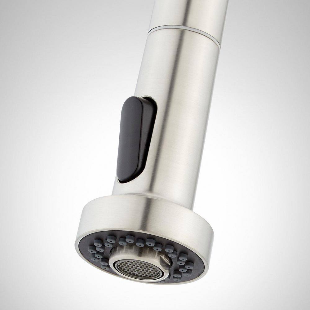 Stainless Steel Single Handle Pull-Down Kitchen Faucet