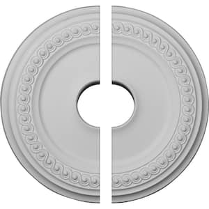 18-5/8 in. 4 in. x 1-1/8 in. Classic Urethane Ceiling Medallion, 2-Piece (Fits Canopies up to 12-3/4 in.)