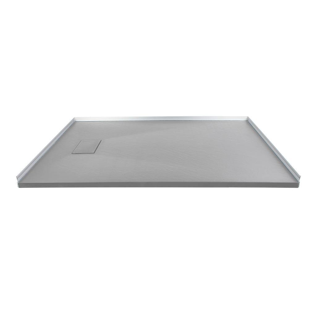 Transolid Zero Threshold 63 in. L x 35.5 in. W Customizable Threshold
