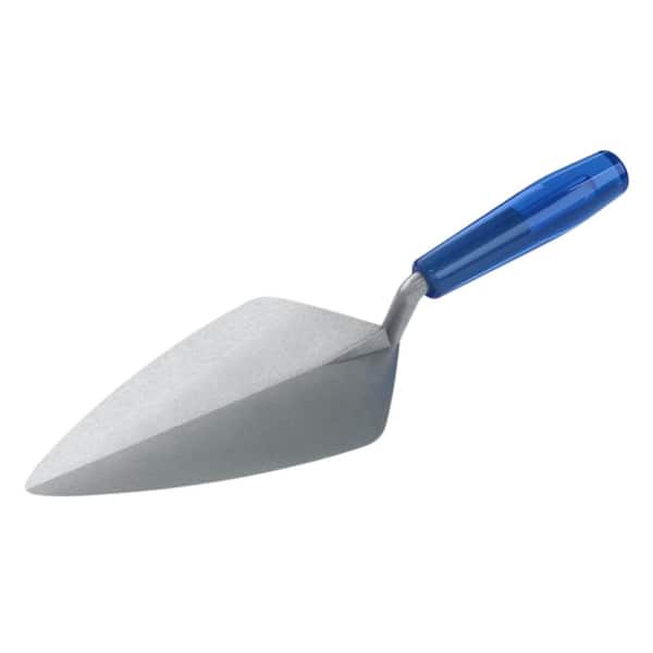 9-1/2 in. Narrow London Forged Brick Trowel with Plastic Handle