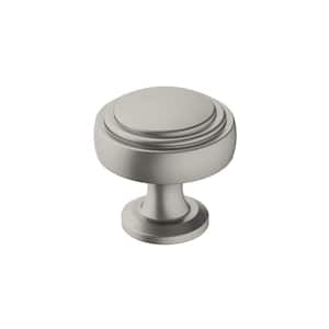 Winsome 1-1/4 in. (32mm) Traditional Satin Nickel Round Cabinet Knob