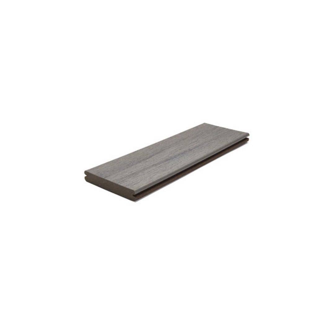 Select 1 in. x 6 in. x 20 ft. Millstone Grooved Edge Composite Decking Board price history on PriceWatchPro